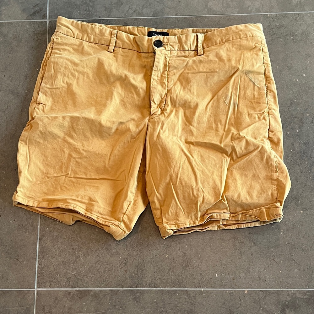 Theory Men's Tan Shorts
